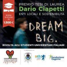 PREMIO CIAPETTI 2022 - PROROGA TERMINE PRESENTAZIONE DOMANDE