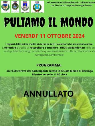 PULIAMO IL MONDO - RIMANDATO A PRIMAVERA