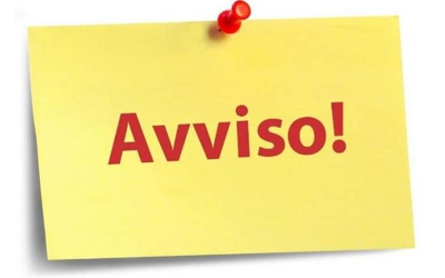 Immagine: AVVISO