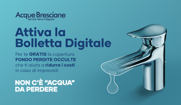 Campagna di comunicazione "non c'è acqua da perdere"