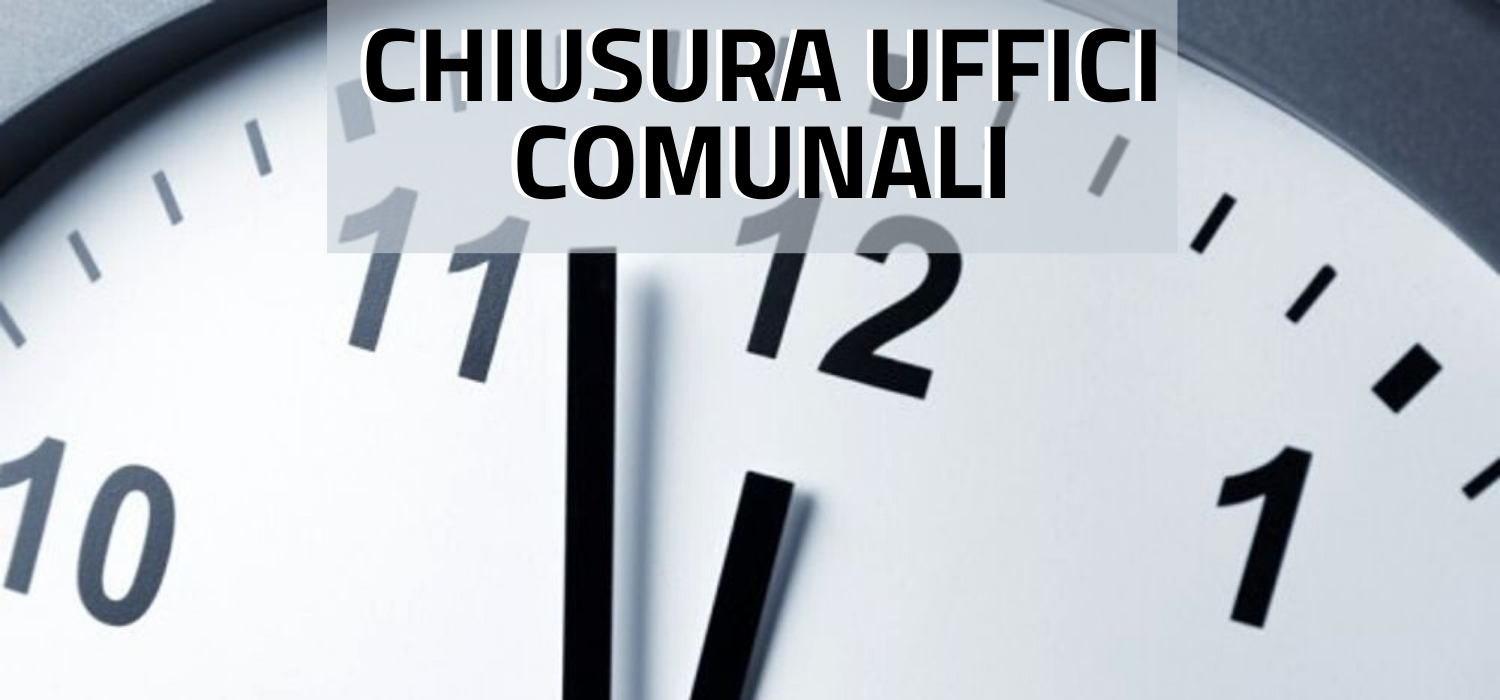 Immagine: chiusura-uffici-comunali-orologio