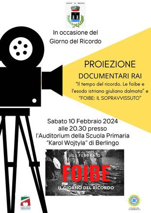 Giorno del Ricordo - 10 Febbraio 2024