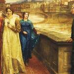 Immagine: Henry Holiday - Dante incontra Beatrice (1)