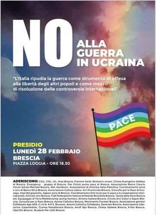 NO alla guerra in Ucraina