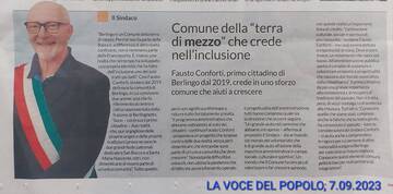 Rassegna stampa "La Voce del Popolo"