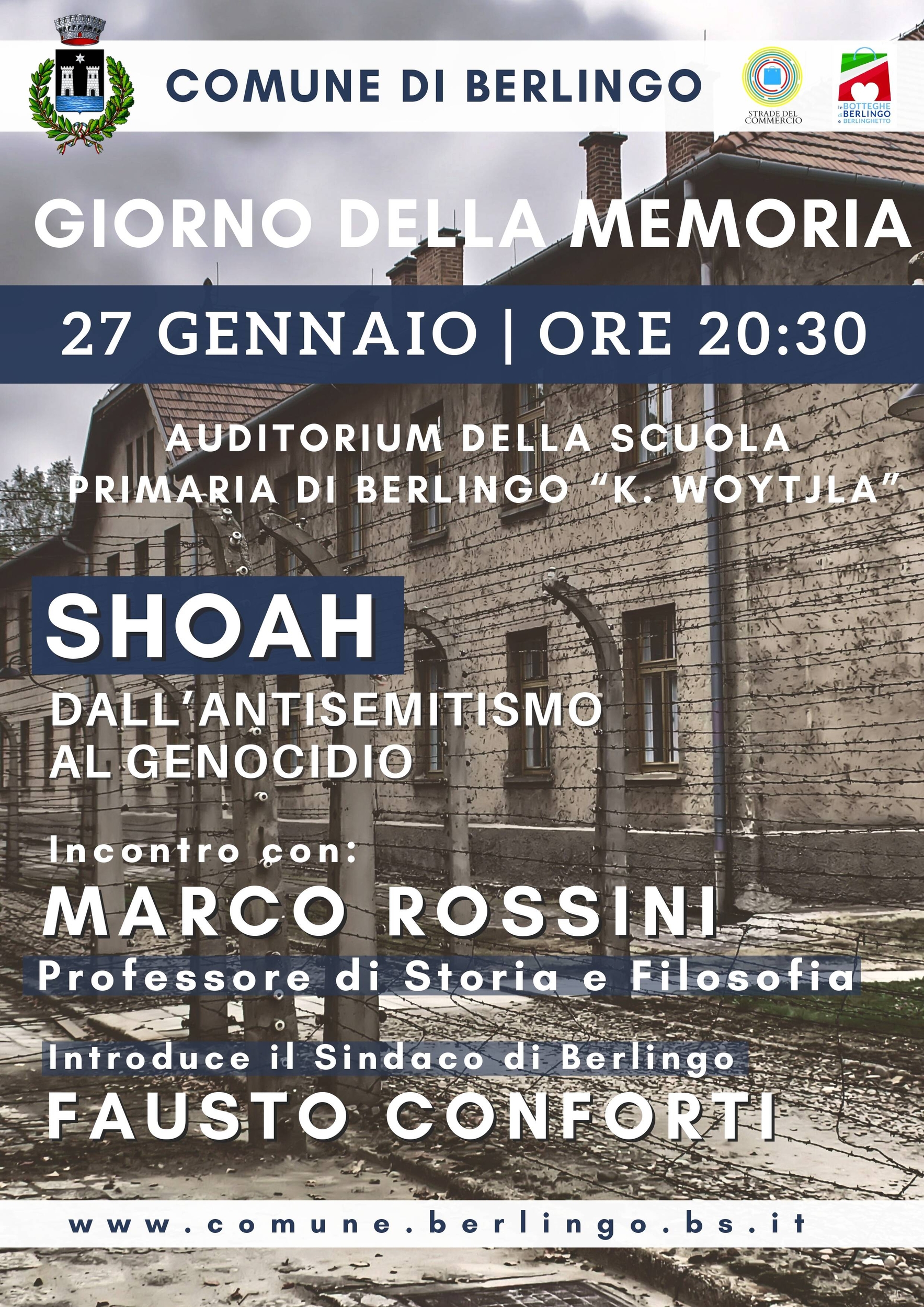 Immagine: locandina Giornata della memoria - 27 Gennaio 2023_page-0001