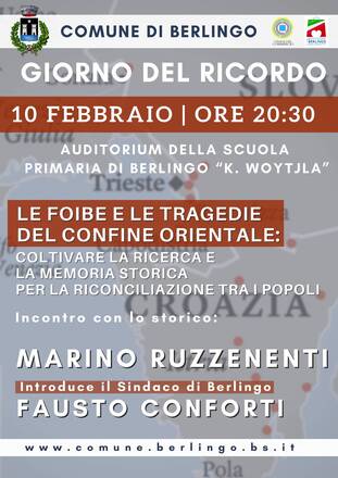 10 Febbraio - Giorno del Ricordo