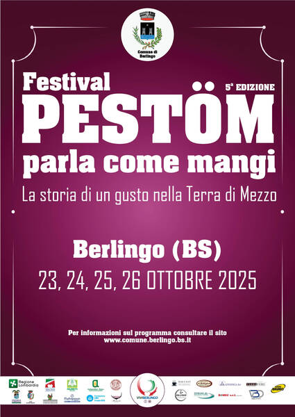 FESTIVAL PESTÖM 2025 - PESTÖM, parla come mangi. La storia di un gusto nella Terra di Mezzo