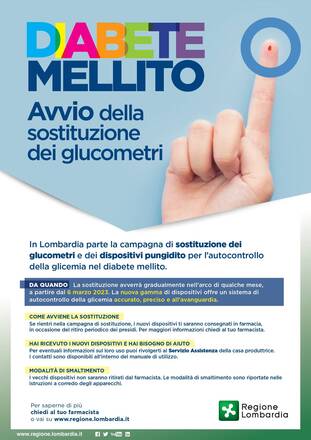 CAMPAGNA SOSTITUZIONE GLUCOMETRI