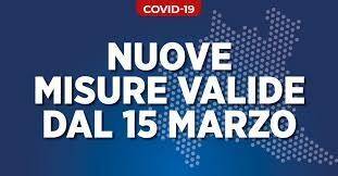 Covid-19: misure valide in Lombardia dal 15 marzo 2021