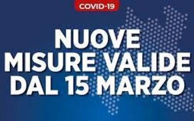 Immagine: Nuove misure valide dal 15 marzo