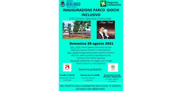 Inaugurazione parco giochi inclusivo