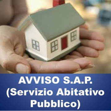 AVVISO PUBBLICO ID 8960 PER ASSEGNAZIONE ALLOGGI DESTINATI A SERVIZI ABITATIVI PUBBLICI (SAP) approvazione graduatoria DEFINITIVA