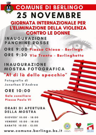 GIORNATA INTERNAZIONALE PER L'ELIMINAZIONE DELLA VIOLENZA CONTRO LE DONNE